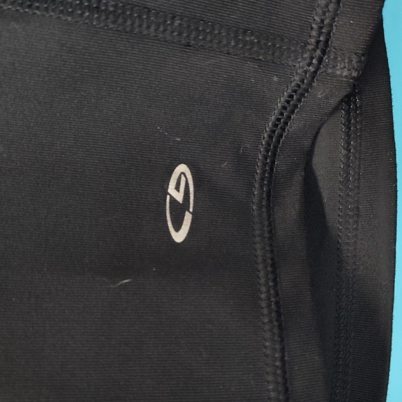 Champion Black Bike Shorts Stretchy Athletic Wear - Picture 4 of 6